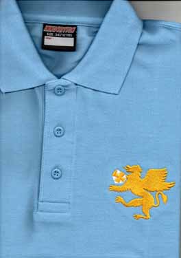 Mark Rutherford Upper Summer Polo Shirt (Sky+GoldLogo)