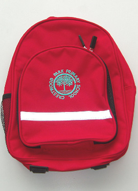 Crestwood Park Primary Infant Backpack (Red)