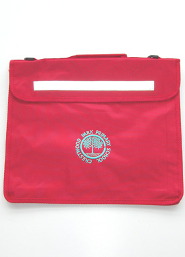 Crestwood Park Primary Premium Book Bag (Red)