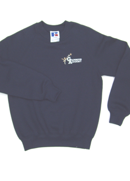 Goldington Academy Round Neck Sports Sweatshirt (Navy)