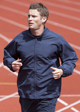 FULL ZIP LINED TRAINING TOP