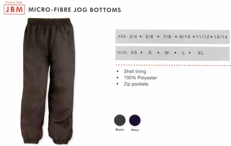 Micro-Fibre Joggers