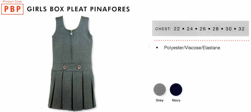 Box Pleat Pinafore