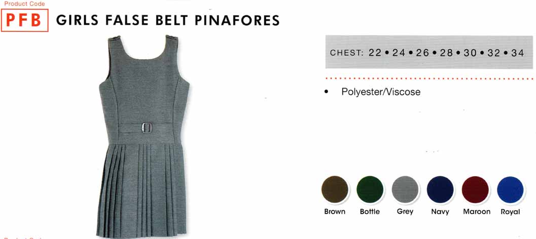 False Belt Pinafore